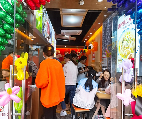 熱烈祝賀江蘇常州如意餛飩潘家店盛大開業(yè)！